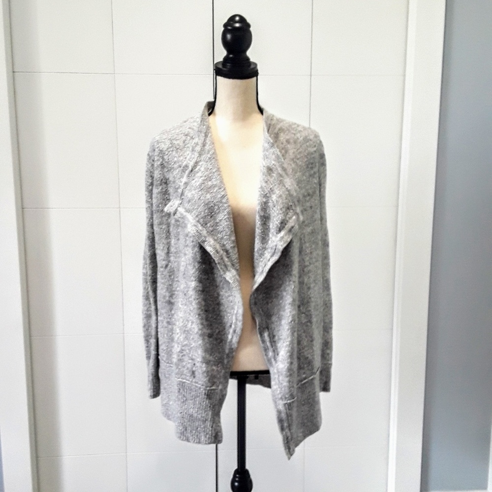 Loft gray cardigan